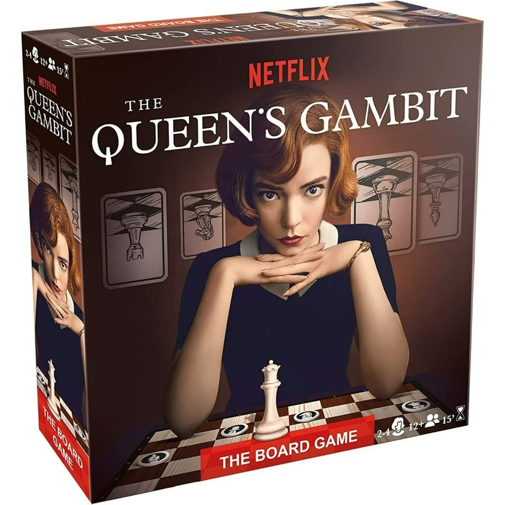 Netflix The Queen's Gambit The Board Game Chess Strategy Multiplayer 12 & Up